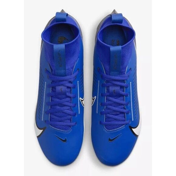 Nike DA5456-414 Men’s Sz 11 Vapor Edge Pro 360 2 Royal Blue Football Cleats - Picture 4 of 16
